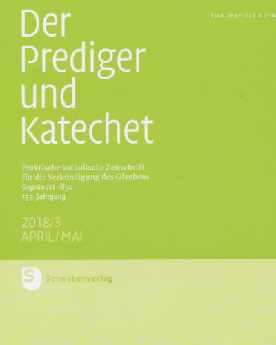 Musiktipp des Monats (Der Prediger und Katechet – 2018-3)